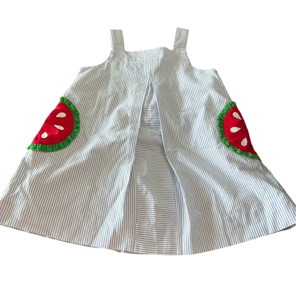 Florence Eiseman Girls Watermelon Striped Dress in size 3T - Picture 1 of 4